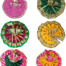Stylish Bal Gopal, Kanha Ji, Thakur ji, Laddu Gopal Dress ( 1 Pugdi ) Dress Size ( 0 to 2 ) Dress-image-80