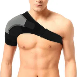 Shoulder Support Double Lock Neoprene Adjustable Stretch Strap Brace Support Men Lacrosse Shoulder Pad-59