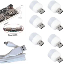 Dual USB 5V 2A P. Bank Charging Module Circuit Display ,NORMAL DATA CABLE,10bulb Electronic Components Electronic Hobby Kit-11