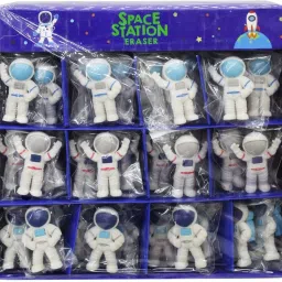 Astronaut Space Look Erasers/Return Gifts/School Supplies For Kids Non-Toxic Eraser-image-79