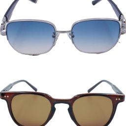 UV Protection Retro Square Sunglasses (Free Size)-image-70