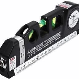bluedeal Digital Distance Laser Level Spirit Level Meter Pro 3 Leveller Black 2 Line Measuring Tape Measurement Tool Magnetic Line Level image 2