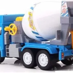 Friction Powered cement mixer toy Construction Unbreakable Plastic jcb Truck with Light & Sound Engineering Car Toys Large Concrete Mixer Model for Kids Toy Gift-34