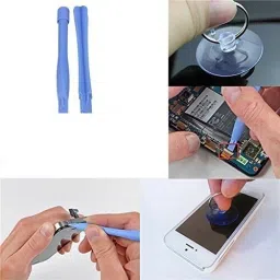 wowsome 6 in 1 Professional Screwdriver Set with tweezers and openers Mobile Repairing and Opening Tools Kit Precision Screwdriver Set image 2