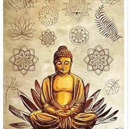 BUDDHA Water Transfer Sheets to Create Art a And Crafts with Yours Kids BUDDHA Water Transfer Sheets to Create Art and Crafts with Yours Kids SHEET Stencil-image-37