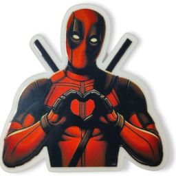 Dead Pool Cartoon Fridge Decor Magnet | Glossy Embossed 3-Inch, 4mm Fridge Magnet Pack of 1-image-83