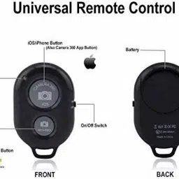 Viraan Wireless Bluetooth Remote Shutter Controller Button Self-Timer Camera Stick Shutter Release Phone Controller( REMOTE CONTROLLER )Camera Remote Control image 3