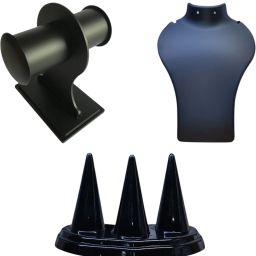 Jewellery Display Stand Combo – Bangle, Necklace & Ring Holders (Set of 3) Jewellery Organizer-image-57