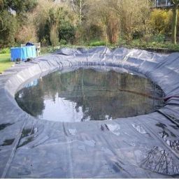 Fish Pond Liner HDPE Membrane Reinforced 700 GSM Rubber Heavy Sheet Tent - For For Fish Pond Liner Garden Pools( Blac-image-69