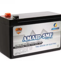 SMF 12V 7Ah SMF UPS-Battery Use for Solar, Ups and Etc.Computer UPS Square Wave Inverter-15