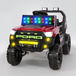 Force 4x4 Battery Operated Jeep for Kids, Ride on Toy Baby Car with LED Jeep Battery Operated Ride On-image-81