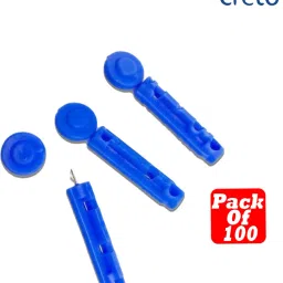 CRETO Glucometer Lancets 30 Gauge (100 Piece)- Glucometer Lancets-25