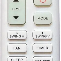MechFox AC Remote Control Compatible Split/Window Air Conditioner | Model No. AC-286 | BPL Remote Controller-40