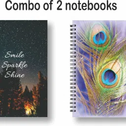 combo of 2 Notebooks A5 Diary Unruled 144 Pages-15