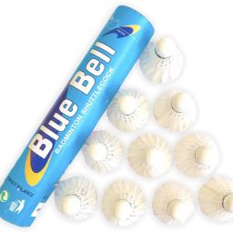 10pc BlueBell feather badminton shuttlecock Feather Shuttle - White-16