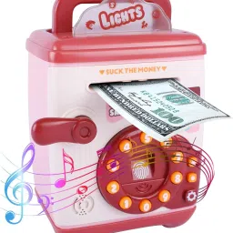Piggy Bank Money Coin Bank with Password, Good Gift for for Boys Girls Coin Bank-image-45