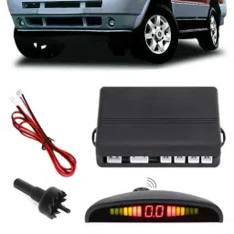GS543 Silver Car Reverse Parking Sensor with LED Display 4 Sensor G543 Parking Sensor-image-56