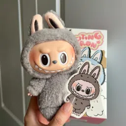 Soft Cute Labubu Toy with Signature Mischievous Smile exciting macaron series - 17 cm-15