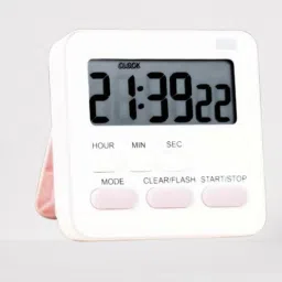 Digital White Clock-picture-0