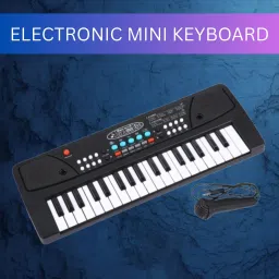 (Piano Keyboard) with Mic/37 Keys 8Rhythms, 8Tones, Portable Electronic ToyQ377 (Piano Keyboard) with Mic/37 Keys 8Rhythms, 8Tones, Portable Electronic ToyQ377 Analog Portable Keyboard-picture-14