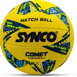 Comet Throwball | Rubberised Hand Stitched| Official Match Ball Size-5 Throw Ball - Size: 5-picture-32