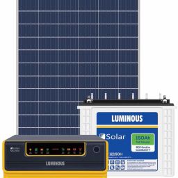 NXG1400 + LPTT12150H 150Ah 1No + 160Watts Solar Panel 2Nos (Poly) Pure Sine Wave Inverter-picture-10