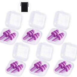 Earplugs Noise Reduction for Swimming Airplanes Musicians Concerts Silicone Ear Plug-image-36