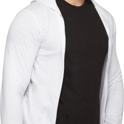 Men Kimono Style Full Sleeve White Shrug-image-29