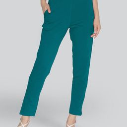 lyra Women Regular Fit Blue Cotton Blend Trousers-picture-36