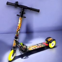 3wheels scooter for kids with wide & strong base premium design stylish look HoverBoard Scooter-image-13