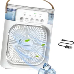 snowbudy New Latest 2025 AC Fan For Home| Lightweight Portable With 3 Speed Control| Cooler for home|, Low Power Consumption and Anti-Rust Body Laptop Accessory, USB Cable, USB Air Cooler, USB Air Freshener, USB Fan-image-55