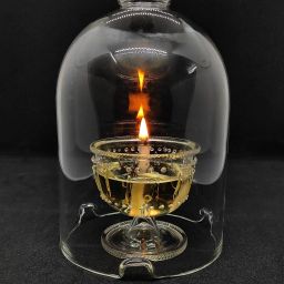 Lantern - CGH834 Clear Borosilicate Glass Table Lantern-picture-12