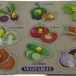 Wooden Vegitables Pin Puzzle-35