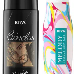 Bindas Deodorant 150 ML With Melody Body Talc 50 Gram Deodorant Spray - For Men-45