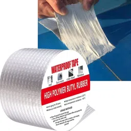 Single Side Waterproof and Heat resistant Super Strong Butyl Sealant Sticky Tape Dispenser Dispenser Aluminum Foil (Manual)-19