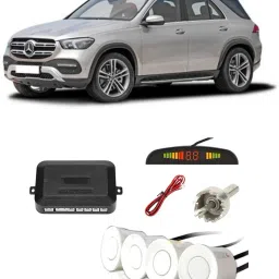 YB396 Silver Car Reverse Parking Sensor with LED Display 4 Sensor Y396 Parking Sensor-7