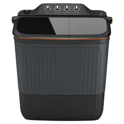 LLOYD 8 kg 5 Star Semi Automatic Washing Machine with 3 Wash Programs (GLWMS80AVGEL, Grey)-picture-11