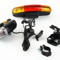 3 in 1 Bicycle Bike Turn Signal Indicator Brake Tail 7 LED Light Electric Horn LED Front Light-63