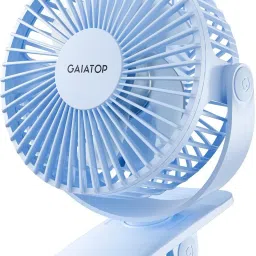 Gaiatop Portable Clip on Fan Battery Operated, Small Powerful USB Table Fan 3 Speed Quiet Mini Desk Fan, 360° Rotate Personal Cooling Fan USB Fan USB Fan USB Fan-picture-23