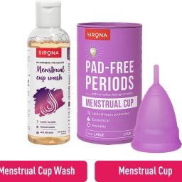 Large Reusable Menstrual Cup Reusable Menstrual Cup, Large (1 Pcs) with Menstrual Cup Wash (100 ml)-image-77