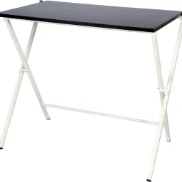 Blumuno Multipurpose Folding Table (Walnut Black) Engineered Wood Study Table-image-83