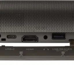 ViewSonic M1+_G2 (300 lm) Portable with 854x480p Resolution, 100'' Maximum Display, Bluetooth & Smart Wi-Fi , Harman Kardon Speaker, HDMI, USB Type-C LED Projector image 4