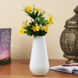 Unbreakable Flower Pot / Vase for Table Decor of Home, Office, Restaurant Plastic Vase-15