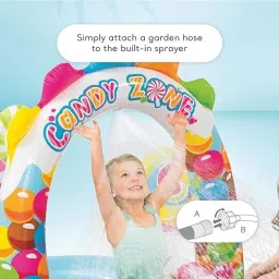 Children's pool (IND*1365) inflatable Candy Play Center Inflatable Swimming Pool-picture-42
