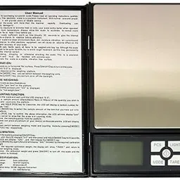 SONALEX Digital Notebook Scale Mini Pocket Weght Scale For Diamond & Jewellery(600gm) Weighing Scale image 2