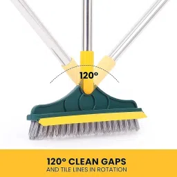 sbts 2 in 1 Cleaning Floor Scrub Brush and viper Handle Scratch Brush image 2