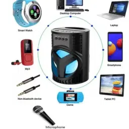 IMMUTABLE WS-03 Speaker With Mic, Party Speaker Bluetooth OIU7 56 W Bluetooth Party Speaker-picture-40