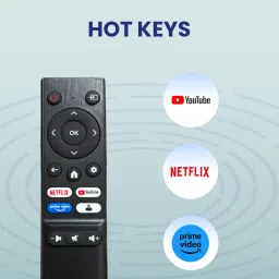 RESORB LED 758A Compatible for Impex smart android UHD 4k LED / LCD TV remote Remote Controller image 2