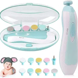 Baby Nail Clippers with Light &6 Grinding Pads for Newborn (multicolor)DN285-picture-27