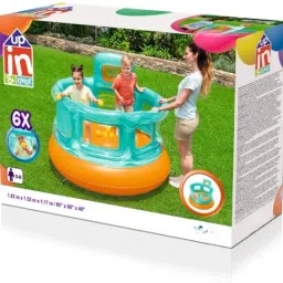 hornflow Inflatable Round Bouncy Castle Hops (Multicolor) Inflatable Hoppers & Bouncer image 5